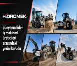 İş Makinası - HİDROMEK, DÜNYANIN LİDER İŞ MAKİNESİ ÜRETİCİLERİ ARASINDAKİ YERİNİ KORUDU Forum Makina